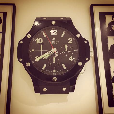 wall clock hublot